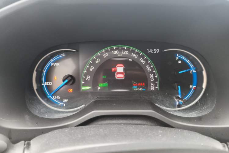 Used Toyota RAV4 2020 Dual-Engine 2.5L E-CVT 4x4 Elite PLUS Edition Instrument Cluster