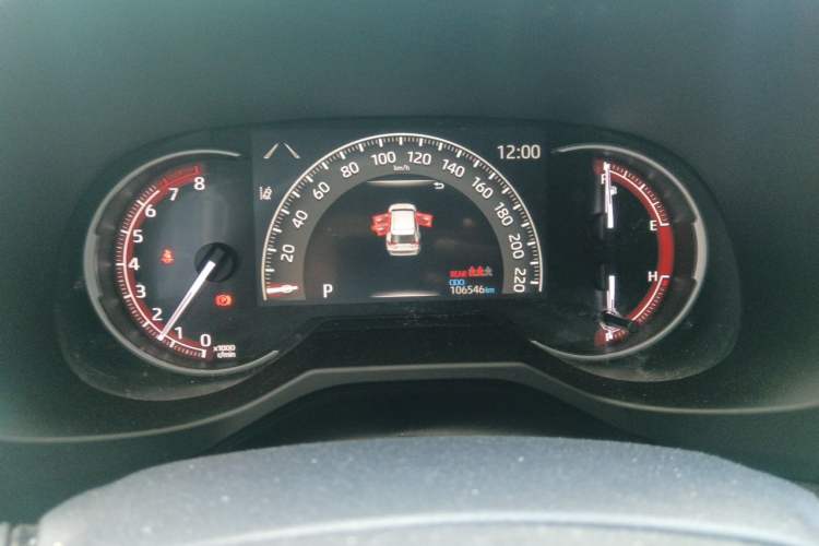 Used Toyota RAV4 2020 2.0L CVT Two-Wheel Drive Fashion Edition Instrument Cluster