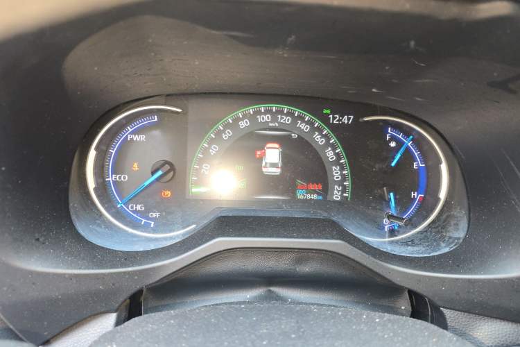 Used Toyota RAV4 2020 Dual-Engine 2.5L E-CVT Two-Wheel Drive Elite Edition Instrument Cluster