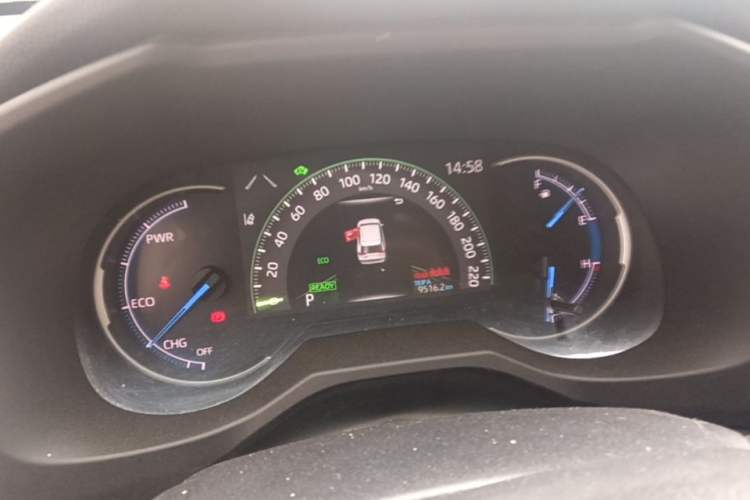 Used Toyota RAV4 2020 Dual-Motor 2.5L E-CVT Four-Wheel Drive Flagship Edition Instrument Cluster