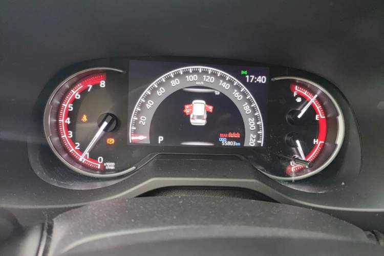 Used Toyota RAV4 2020 2.0L CVT Two-Wheel Drive Prestige Edition Instrument Cluster