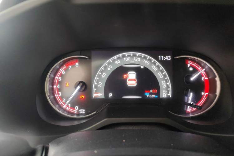 Used Toyota RAV4 2020 2.0L CVT Two-Wheel Drive Prestige Edition Instrument Cluster