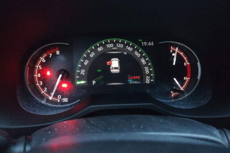Used Toyota RAV4 2020 2.0L CVT Two-Wheel Drive Fashion PLUS Edition Instrument Cluster