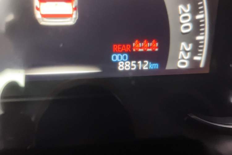 Used Toyota RAV4 2020 2.0L CVT Two-Wheel Drive Fashion PLUS Edition Odometer Close Up
