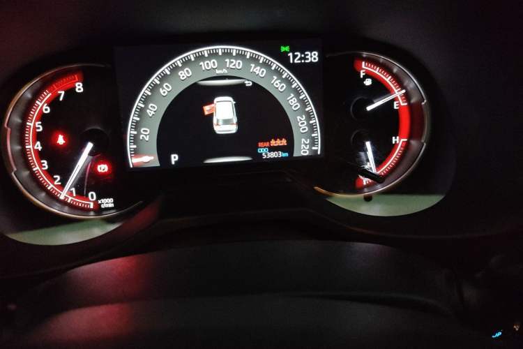 Used Toyota RAV4 2020 2.0L CVT Two-Wheel Drive Fashion PLUS Edition Odometer Close Up