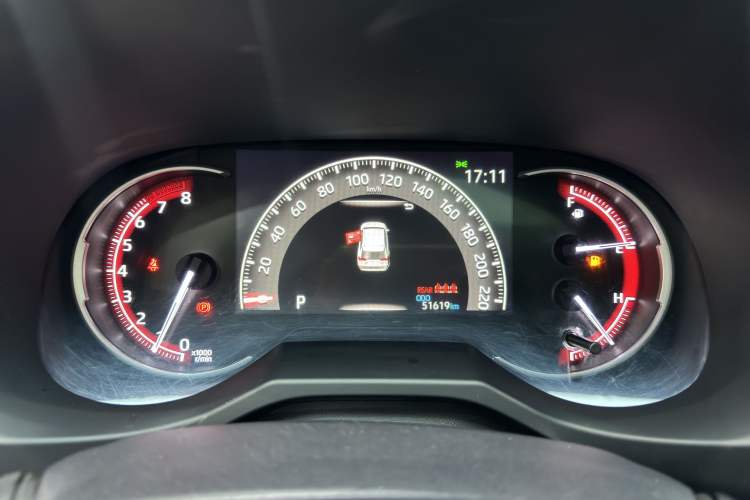 Used Toyota RAV4 2020 2.0L CVT Two-Wheel Drive Fashion PLUS Edition Odometer Close Up