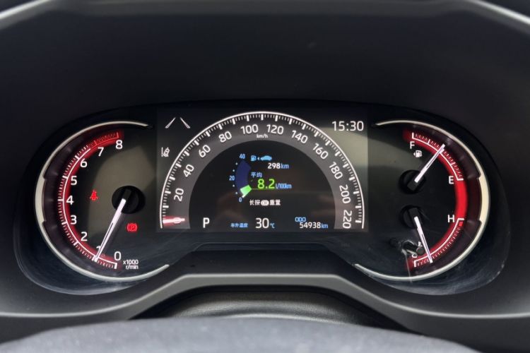 Used Toyota RAV4 2020 2.0L CVT Two-Wheel Drive Fashion PLUS Edition Odometer Close Up