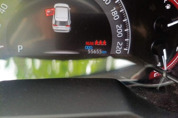 Used Toyota RAV4 2020 2.0L CVT 4x4 Style PLUS Edition Odometer Close Up