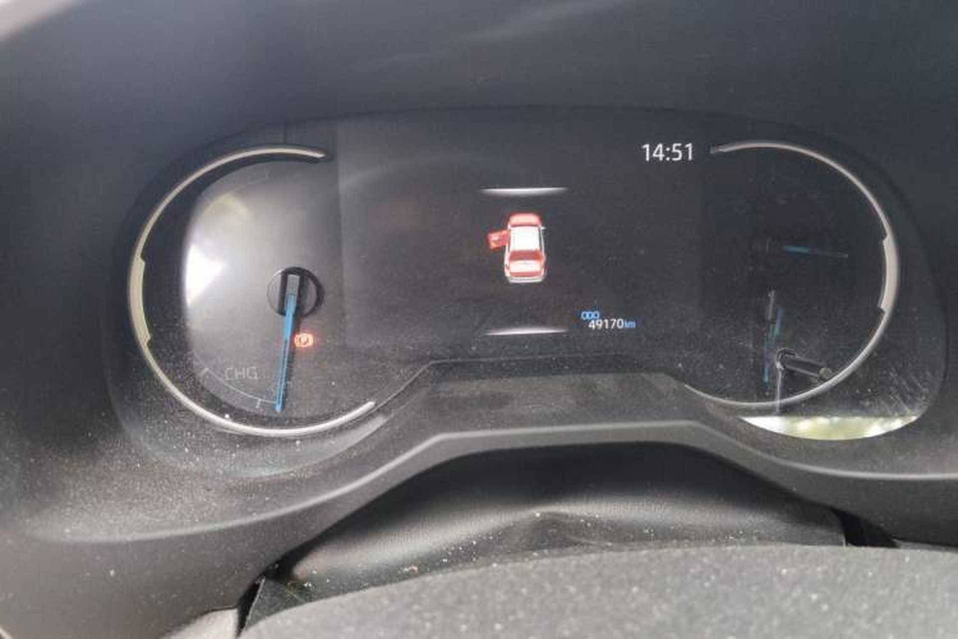 Used Toyota RAV4 2020 Dual-Engine 2.5L E-CVT Two-Wheel Drive Elite Edition Odometer Close Up