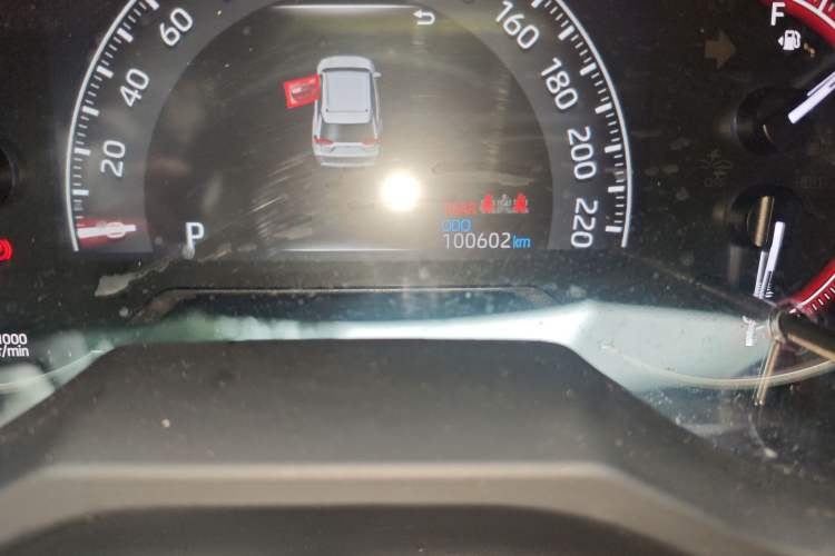 Used Toyota RAV4 2020 2.0L CVT Two-Wheel Drive Fashion PLUS Edition Odometer Close Up
