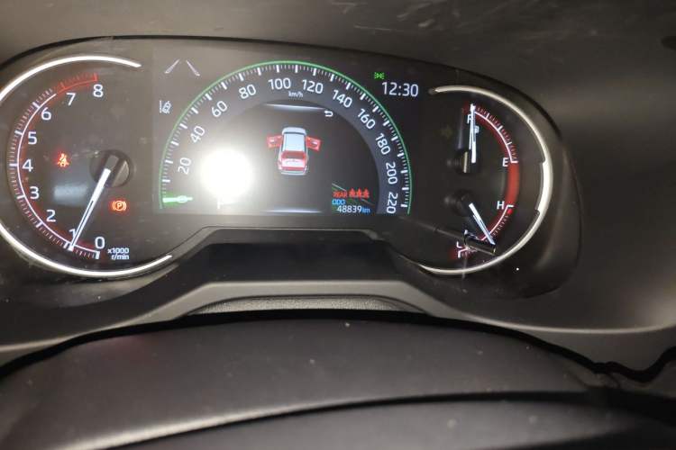 Used Toyota RAV4 2020 2.0L CVT Two-Wheel Drive Fashion PLUS Edition Odometer Close Up