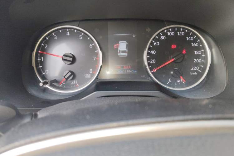 Used Toyota RAV4 2020 2.0L CVT Two-Wheel Drive Urban Edition Odometer Close Up