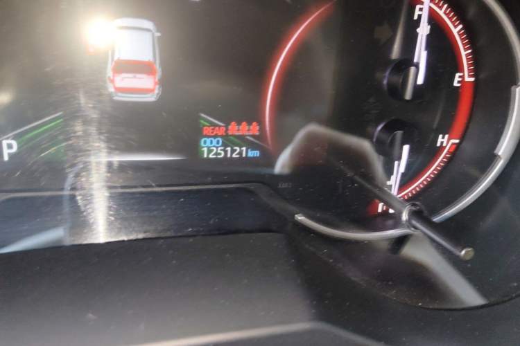 Used Toyota RAV4 2020 2.0L CVT Two-Wheel Drive Fashion Edition Odometer Close Up