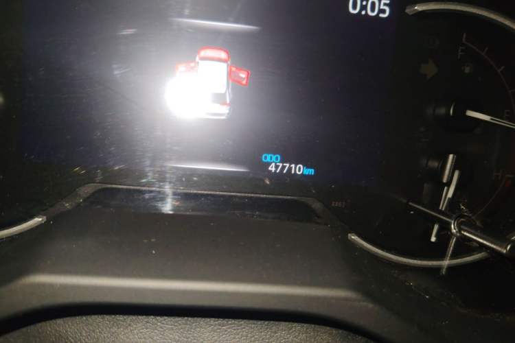 Used Toyota RAV4 2020 2.0L CVT 4x4 Style PLUS Edition Odometer Close Up