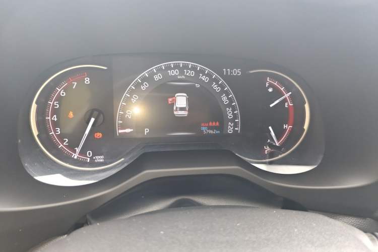 Used Toyota RAV4 2020 2.0L CVT 4x4 Style PLUS Edition Odometer Close Up