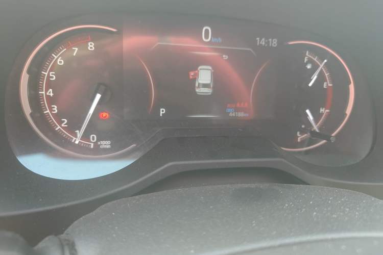 Used Toyota RAV4 2020 2.0L CVT Two-Wheel Drive Fashion PLUS Edition Odometer Close Up