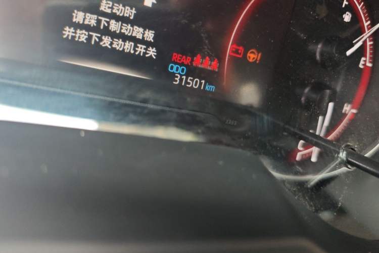 Used Toyota RAV4 2020 2.0L CVT Two-Wheel Drive Fashion PLUS Edition Odometer Close Up