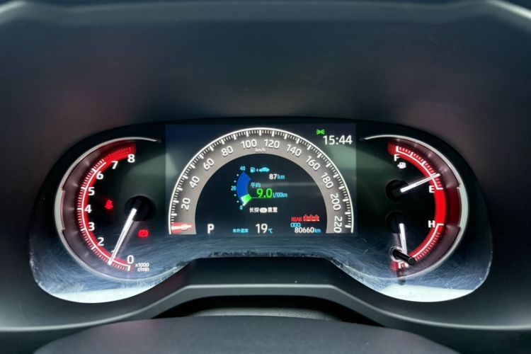 Used Toyota RAV4 2020 2.0L CVT Two-Wheel Drive Fashion PLUS Edition Odometer Close Up