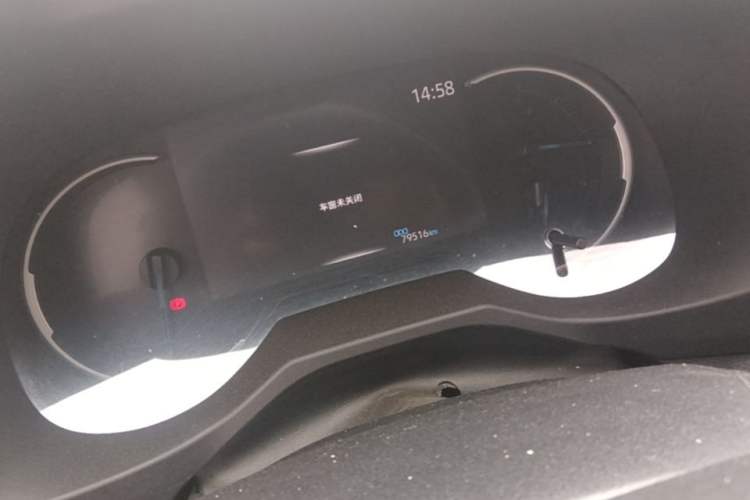 Used Toyota RAV4 2020 Dual-Motor 2.5L E-CVT Four-Wheel Drive Flagship Edition Odometer Close Up