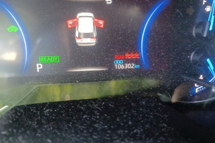 Used Toyota RAV4 2020 Dual-Motor 2.5L E-CVT Four-Wheel Drive Flagship Edition Odometer Close Up