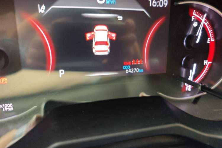 Used Toyota RAV4 2020 2.0L CVT Two-Wheel Drive Prestige Edition Odometer Close Up