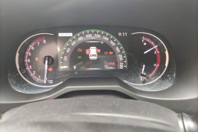Used Toyota RAV4 2020 2.0L CVT Two-Wheel Drive Fashion PLUS Edition Odometer Close Up