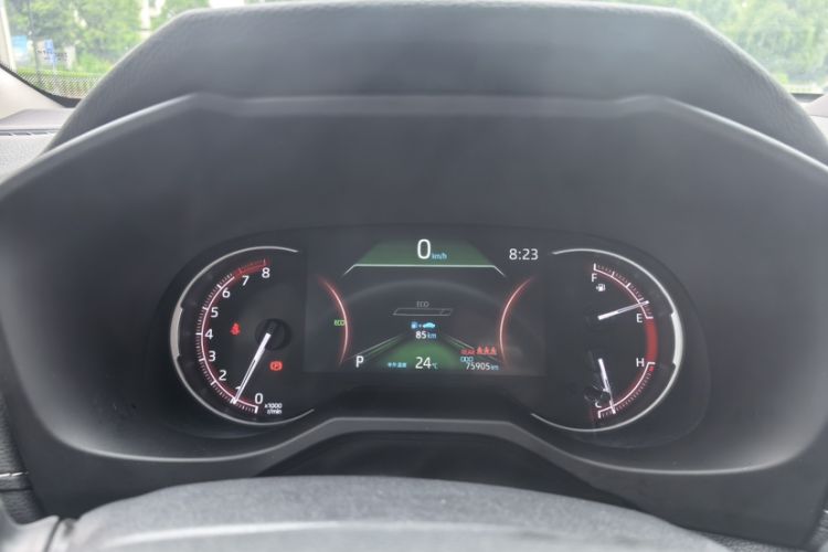 Used Toyota RAV4 2020 2.0L CVT Two-Wheel Drive Fashion PLUS Edition Odometer Close Up
