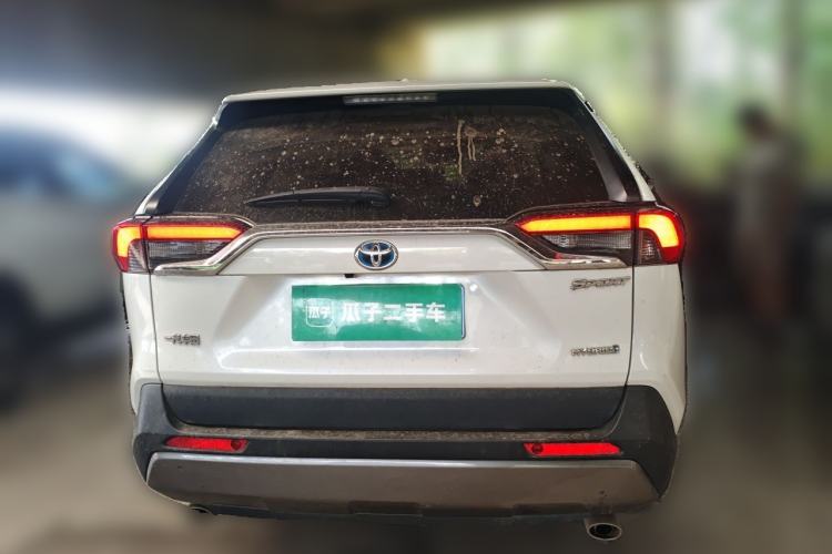 Used Toyota RAV4 2020 Dual-Engine 2.5L E-CVT Two-Wheel Drive Elite Edition Rear