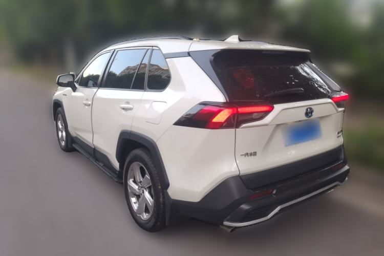 Used Toyota RAV4 2020 Dual-Engine 2.5L E-CVT Two-Wheel Drive Elite Edition Rear Left 45 Deg
