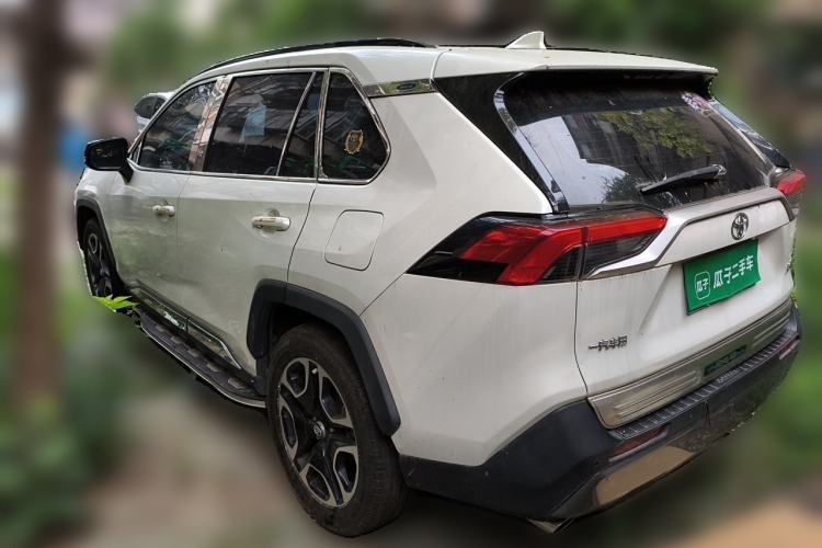Used Toyota RAV4 2020 2.0L CVT Two-Wheel Drive Prestige Edition Rear Left 45 Deg