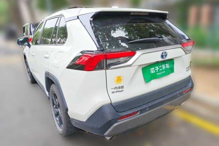 Used Toyota RAV4 2020 Dual-Motor 2.5L E-CVT Four-Wheel Drive Flagship Edition Rear Left 45 Deg