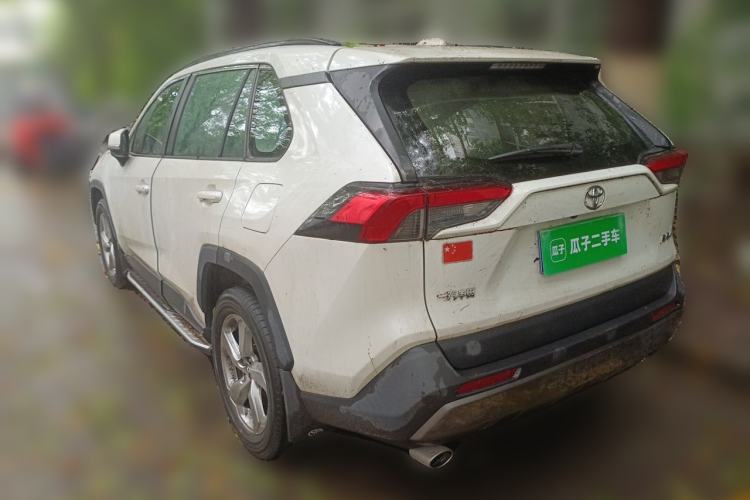 Used Toyota RAV4 2020 2.0L CVT Two-Wheel Drive Fashion Edition Rear Left 45 Deg