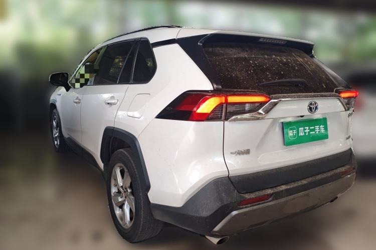Used Toyota RAV4 2020 Dual-Engine 2.5L E-CVT Two-Wheel Drive Elite Edition Rear Left 45 Deg