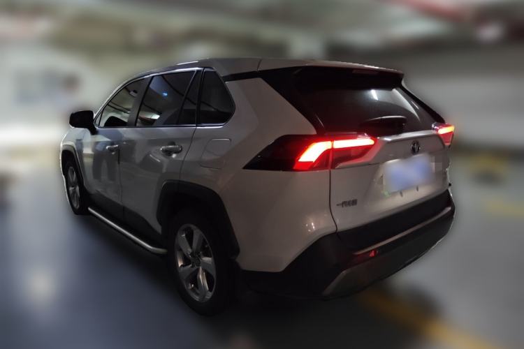 Used Toyota RAV4 2020 Dual-Engine 2.5L E-CVT Two-Wheel Drive Elite Edition Rear Left 45 Deg
