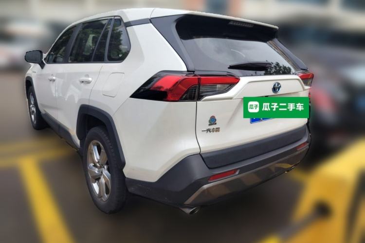 Used Toyota RAV4 2020 Dual-Engine 2.5L E-CVT Two-Wheel Drive Elite Edition Rear Left 45 Deg