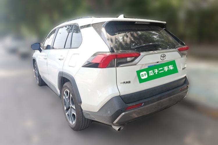 Used Toyota RAV4 2020 2.0L CVT Two-Wheel Drive Prestige Edition Rear Left 45 Deg