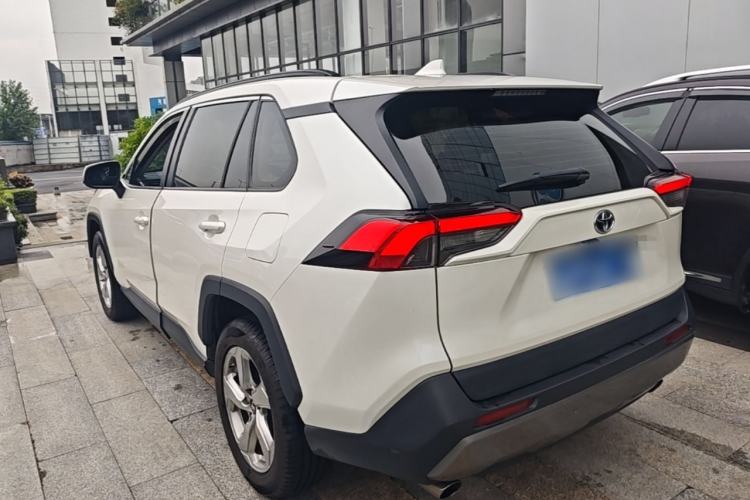 Used Toyota RAV4 2020 Dual-Engine 2.5L E-CVT Two-Wheel Drive Elite Edition Rear Left 45 Deg