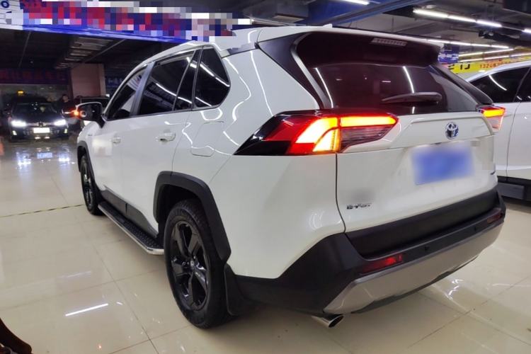 Used Toyota RAV4 2020 Dual-Engine 2.5L E-CVT 4x4 Elite PLUS Edition Rear Left 45 Deg