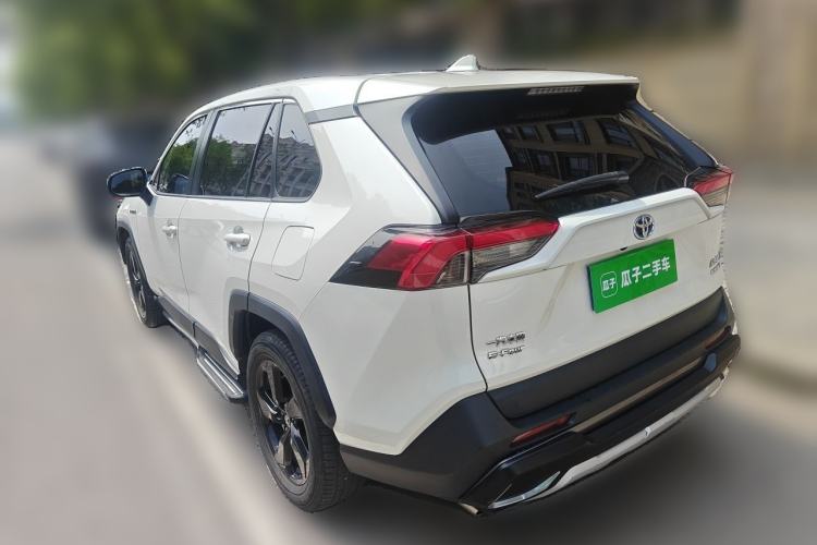 Used Toyota RAV4 2020 Dual-Engine 2.5L E-CVT Four-Wheel Drive Elite Edition Rear Left 45 Deg