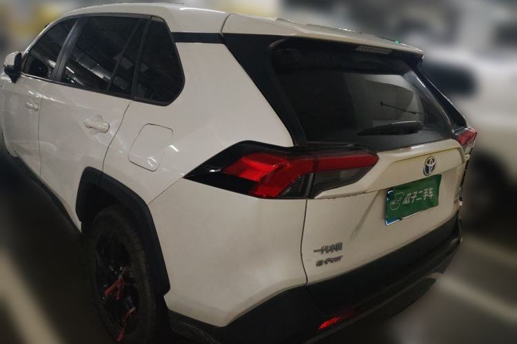 Used Toyota RAV4 2020 Dual-Engine 2.5L E-CVT Four-Wheel Drive Elite Edition Rear Left 45 Deg