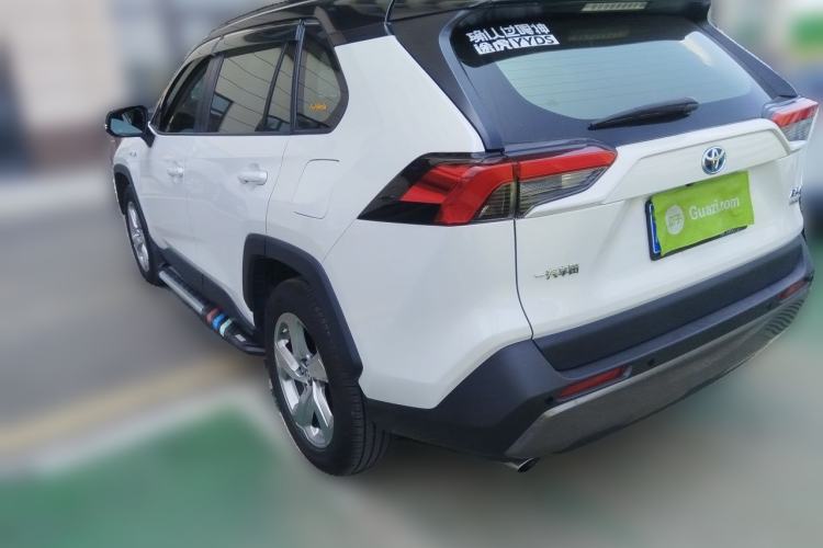Used Toyota RAV4 2020 Dual-Engine 2.5L E-CVT Two-Wheel Drive Elite Edition Rear Left 45 Deg