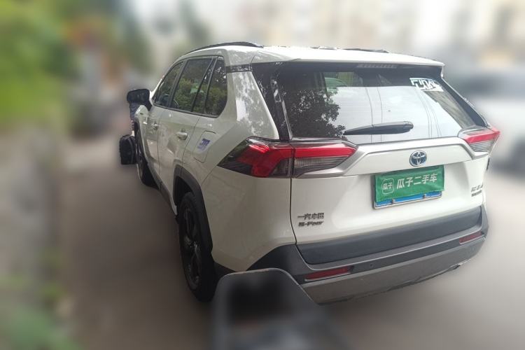 Used Toyota RAV4 2020 Dual-Motor 2.5L E-CVT Four-Wheel Drive Flagship Edition Rear Left 45 Deg