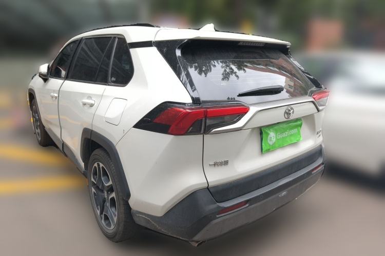 Used Toyota RAV4 2020 2.0L CVT Four-Wheel Drive Prestige Edition Rear Left 45 Deg