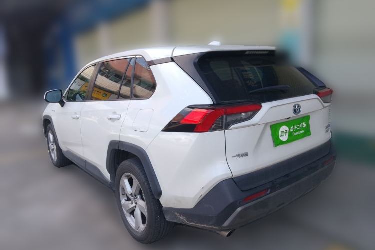 Used Toyota RAV4 2020 Dual-Engine 2.5L E-CVT Two-Wheel Drive Elite Edition Rear Left 45 Deg