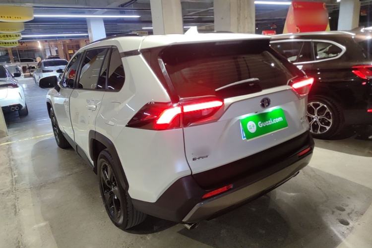 Used Toyota RAV4 2020 Dual-Motor 2.5L E-CVT Four-Wheel Drive Flagship Edition Rear Left 45 Deg