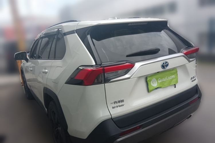 Used Toyota RAV4 2020 Dual-Motor 2.5L E-CVT Four-Wheel Drive Flagship Edition Rear Left 45 Deg
