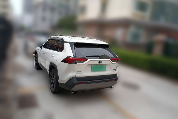 Used Toyota RAV4 2020 Dual-Engine 2.5L E-CVT Four-Wheel Drive Elite Edition Rear Left 45 Deg
