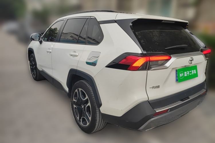 Used Toyota RAV4 2020 2.0L CVT Two-Wheel Drive Prestige Edition Rear Left 45 Deg