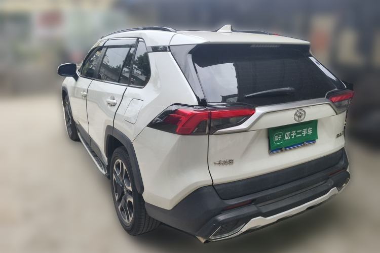 Used Toyota RAV4 2020 2.0L CVT Two-Wheel Drive Prestige Edition Rear Left 45 Deg