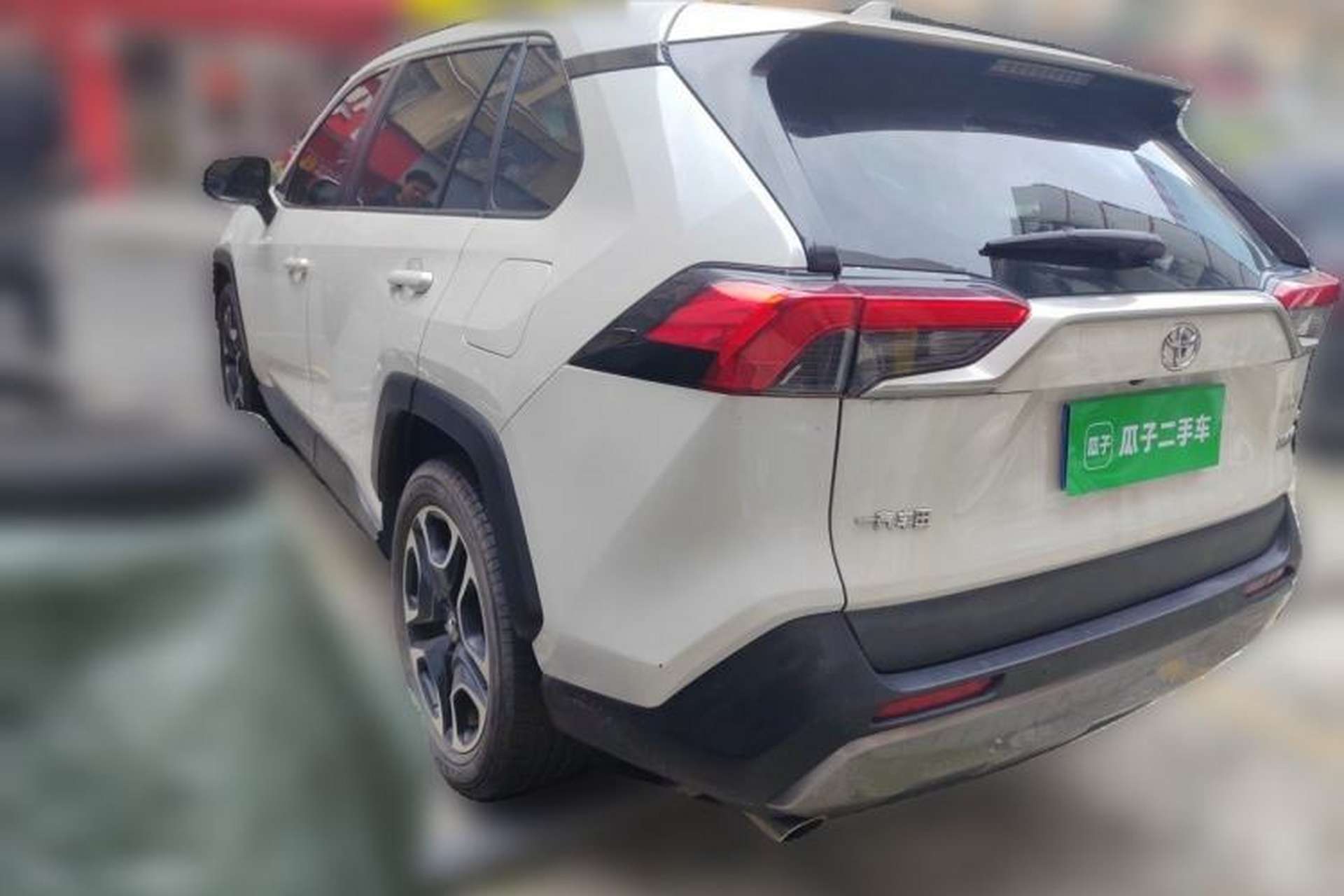 Used Toyota RAV4 2020 2.0L CVT Two-Wheel Drive Prestige Edition Rear Left 45 Deg